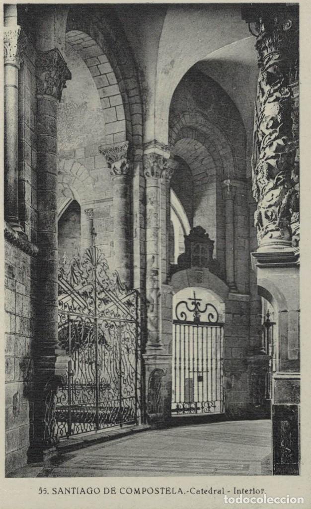 Postales: Santiago de Compostela. Catedral. Interior - Foto 1