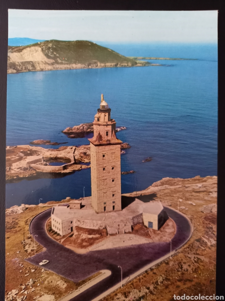 Postales: Postal de. La Coru&ntilde;a. Torre de ercules. - Foto 1