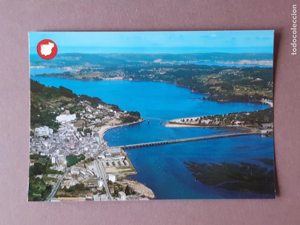 Postales: POSTAL 895 ALARDE. VISTA A&Eacute;REA. PONTEDEUME. CORU&Ntilde;A. 1976. NO CIRCULADA.