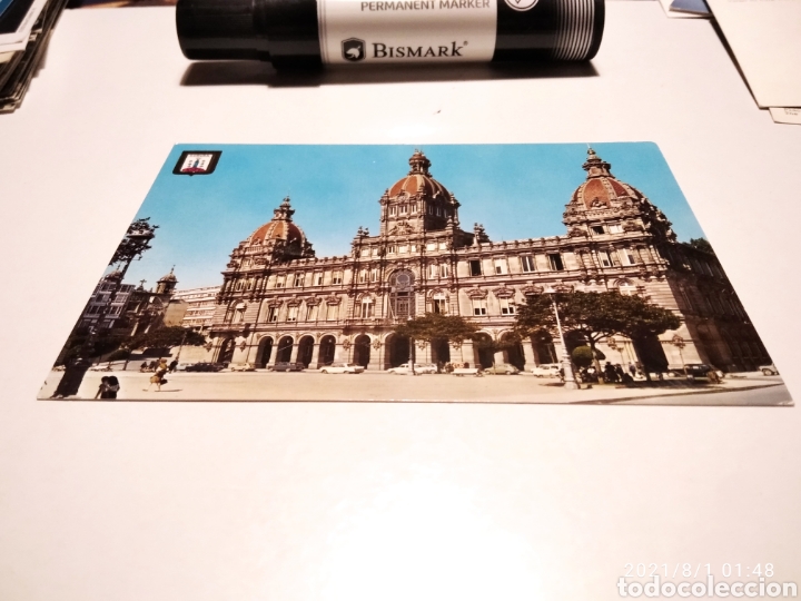 Postales: Postal la Coru&ntilde;a Palacio Municipal - Foto 1