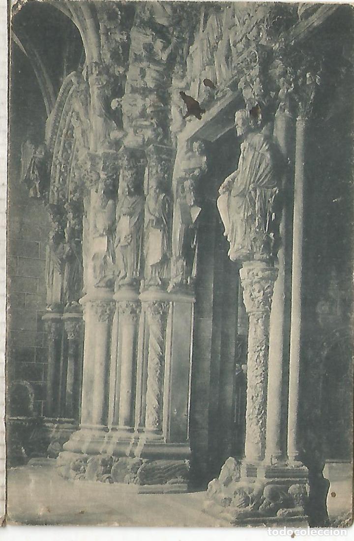 Postales: CORU&Ntilde;A SANTIAGO DE COMPOSTELA ESCRITA - Foto 1