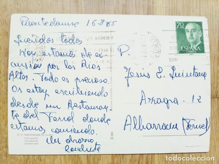 Postales: PUENTEDEUME - LA CORU&Ntilde;A - Foto 2