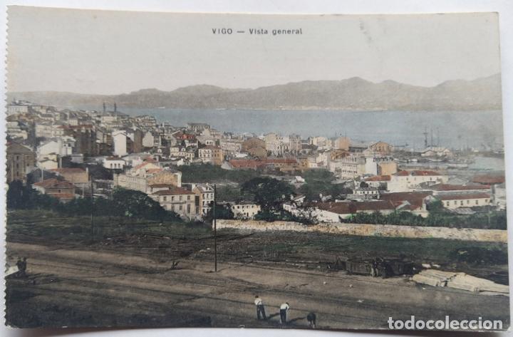 Postales: VIGO VISTA GENERAL - Foto 1