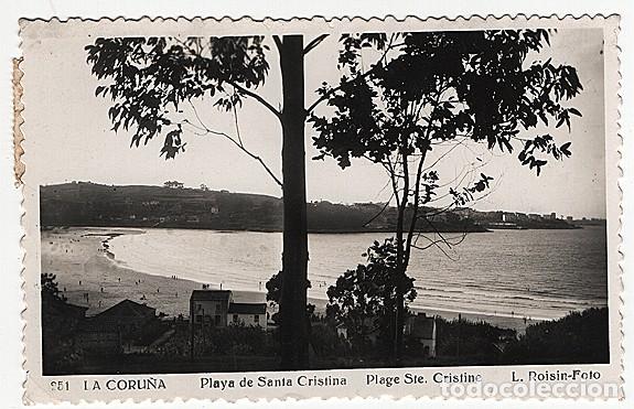 Cartoline: X125997 GALICIA LA A CORUNA PLAYA DE SANTA CRISTINA