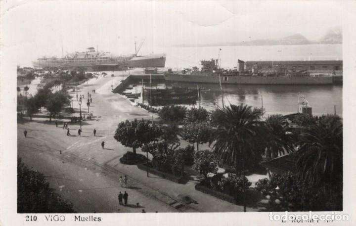 Postales: Vigo. 210 Muelles. Roisin - Foto 1