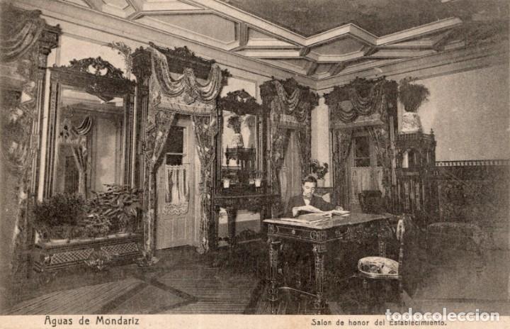 Postkarten: Aguas de Mondariz. Salon de Honor