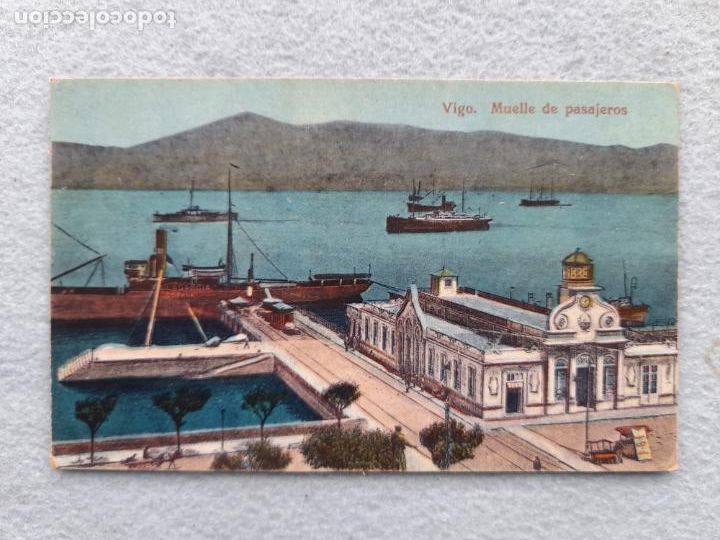 Postales: Vigo. Muelle de Pasajeros - Foto 1
