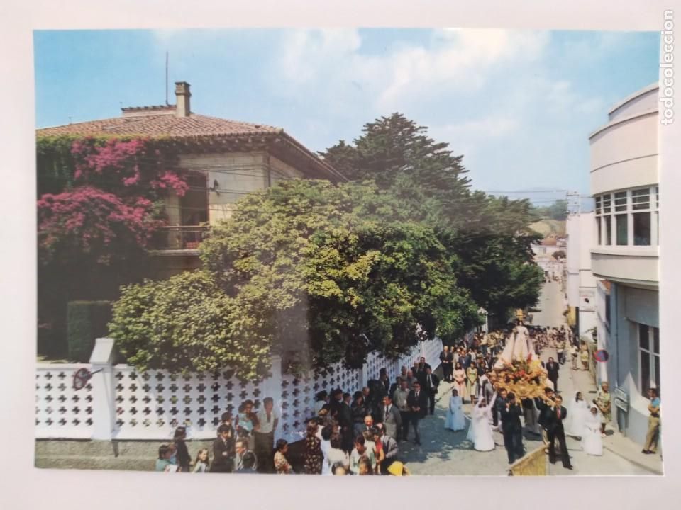 Postales: GALICIA POSTAL SANTA MARIA ORTIGUEIRA LA CORU&Ntilde;A PROCESION RV 245