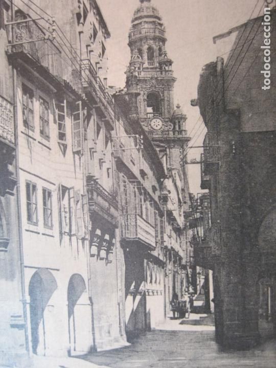 Cartoline: SANTIAGO-RUA DEL VILLAR-EL SOL-POSTAL ANTIGUA-(83.581)