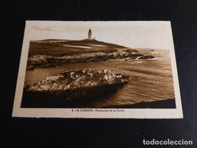 Postales: LA CORU&Ntilde;A PENINSULA DE LA TORRE - Foto 1