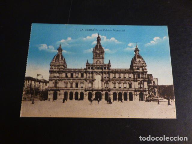 Postales: LA CORU&Ntilde;A PALACIO MUNICIPAL - Foto 1