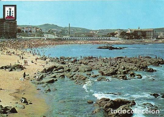 Postales: Coru&ntilde;a - 15 Playa de Riazor - Foto 1