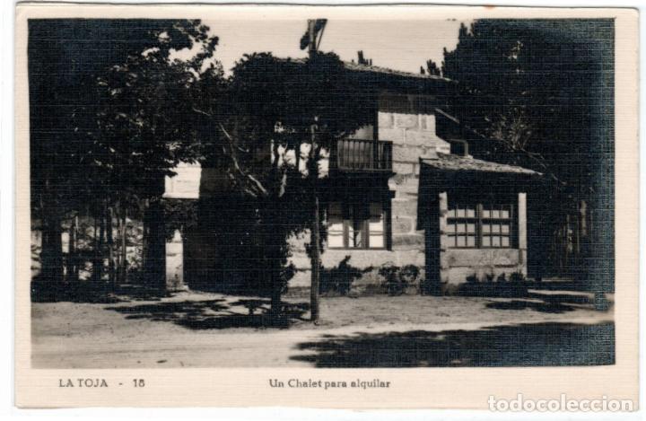 Cartes Postales: BONITA POSTAL - LA TOJA (PONTEVEDRA) - UN CHALET PARA ALQUILAR