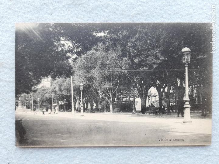 Postales: Vigo. La Alameda. - Foto 1