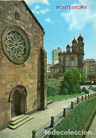 Postales: Pontevedra - 73 San Francisco y La Peregrina