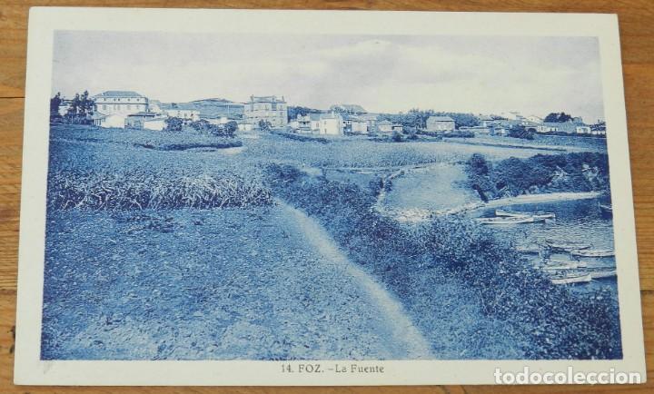 Postales: POSTAL DE FOZ. LUGO.- LA FUENTE. N. 14. ED. L.ROISIN, NO CIRCULADA.