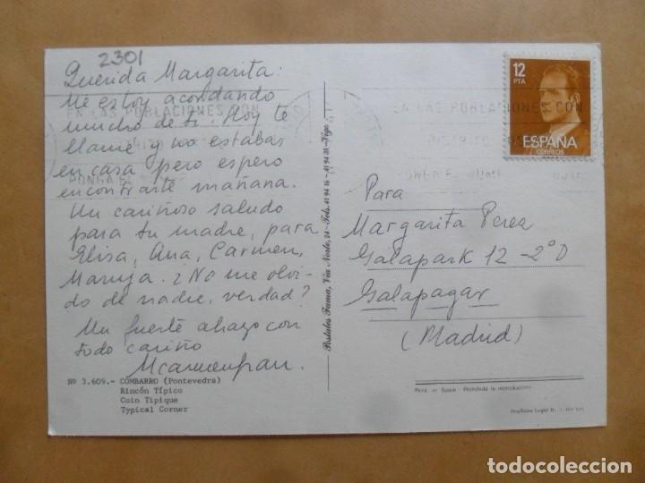 Postales: POSTAL - COMBARRO, PONTEVEDRA - RINCON TIPICO - Foto 2