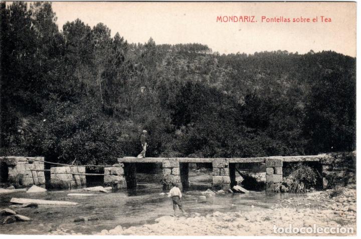 Postkarten: BONITA POSTAL - MONDARIZ (PONTEVEDRA) - PONTELLAS SOBRE EL TEA