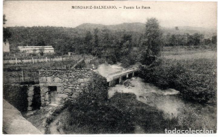 Postales: BONITA POSTAL - MONDARIZ (PONTEVEDRA) - BALNEARIO - PUENTE LA RANA