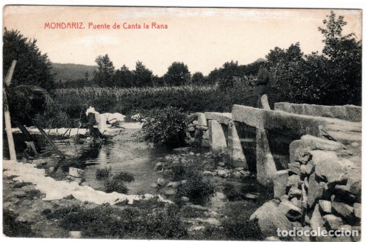 Postales: BONITA POSTAL - MONDARIZ (PONTEVEDRA) - PUENTE DE CANTA LA RANA