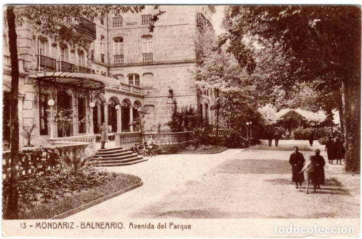 Postais: PRECIOSA POSTAL - MONDARIZ (PONTEVEDRA) - BALNEARIO - AVENIDA DEL PARQUE