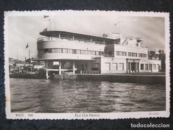 Postales: VIGO-REAL CLUB NAUTICO-FOTOGRAFICA ARRIBAS-POSTAL ANTIGUA-(84.641)