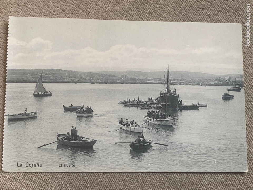 Postales: La Coru&ntilde;a. El puerto - Foto 1