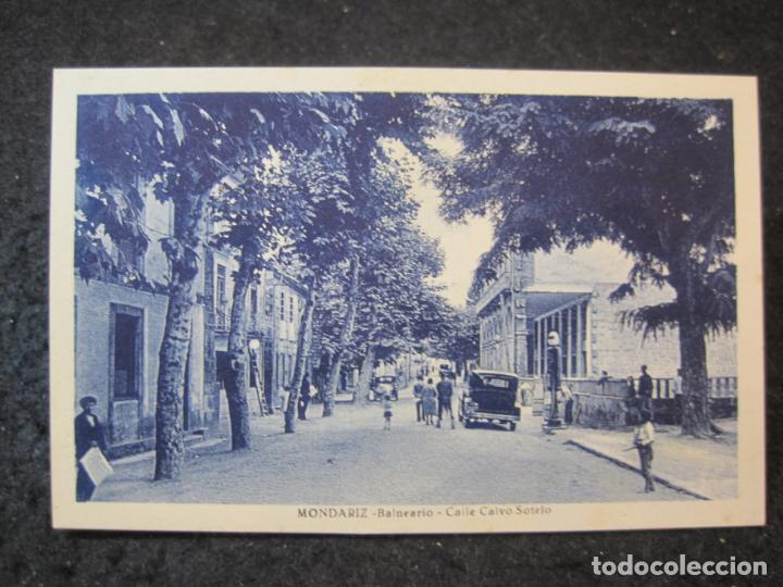 Cartes Postales: MONDARIZ-BALNEARIO-CALLE CALVO SOTELO-ROISIN-POSTAL ANTIGUA-(85.117)