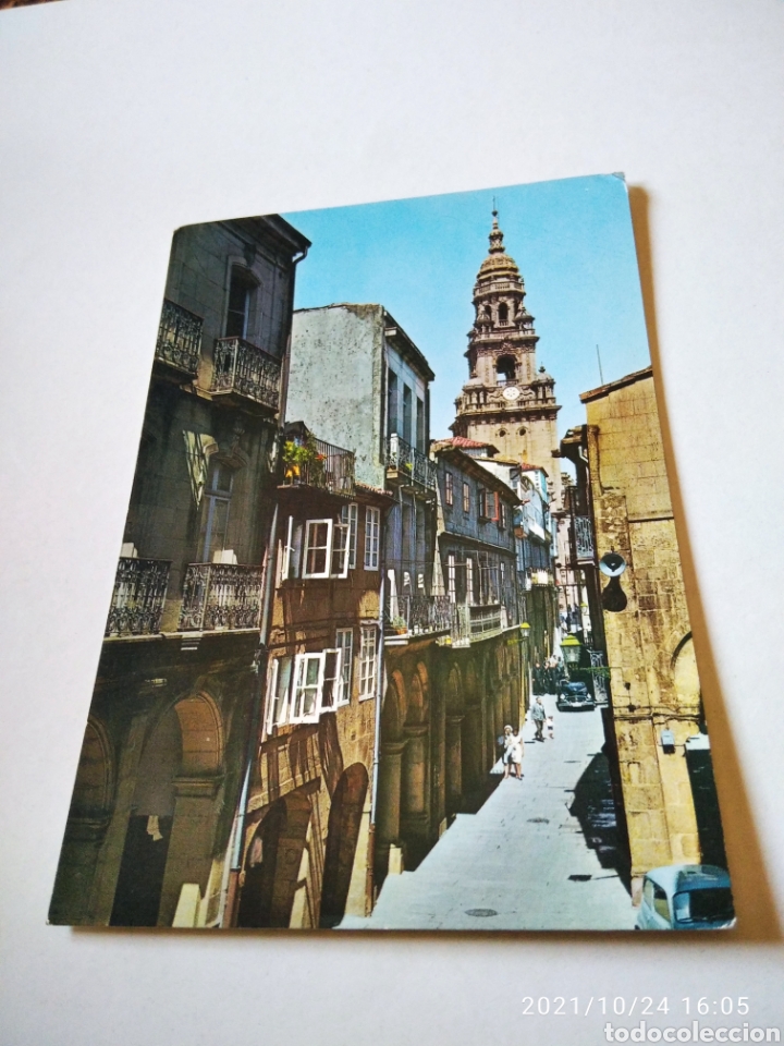 Postales: Postal Santiago de Compostela rua del Villar - Foto 1