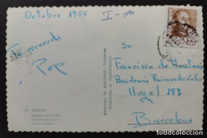 Postales: ORENSE JARDINES DEL POSIO - Foto 2