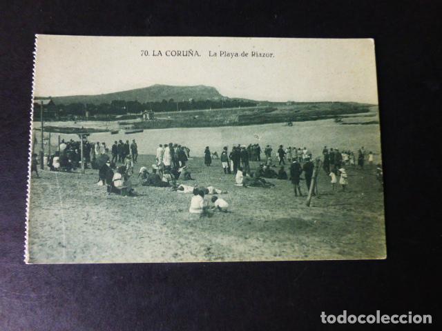 Postales: LA CORU&Ntilde;A LA PLAYA DE RIAZOR - Foto 1