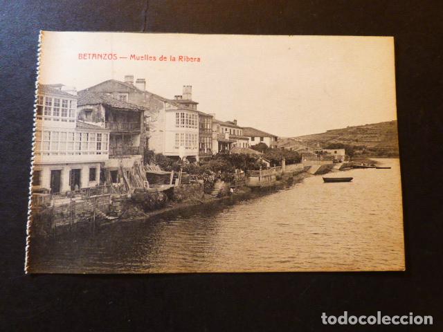 Postales: BETANZOS LA CORU&Ntilde;A MUELLES DE LA RIBERA - Foto 1