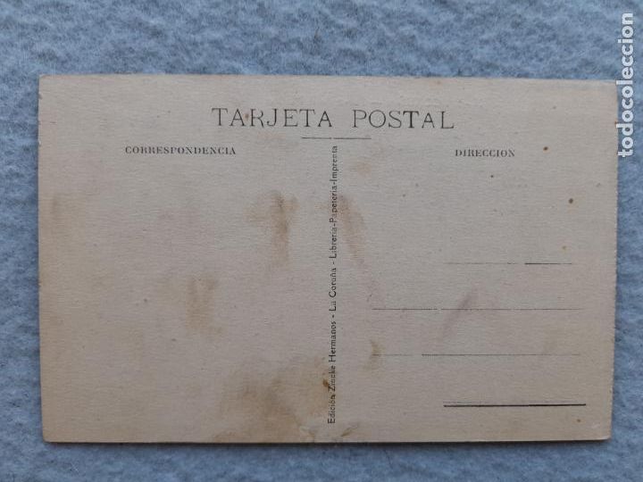 Postales: La Coru&ntilde;a. Paseo de la Marina. - Foto 2