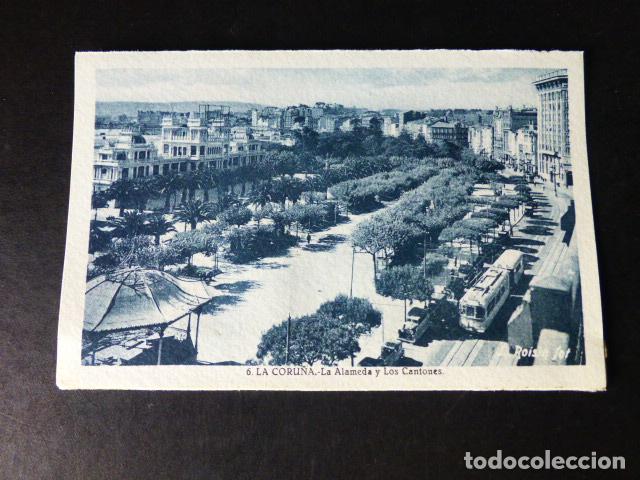 Postales: LA CORU&Ntilde;A LA ALAMEDA Y LOS CANTONES - Foto 1