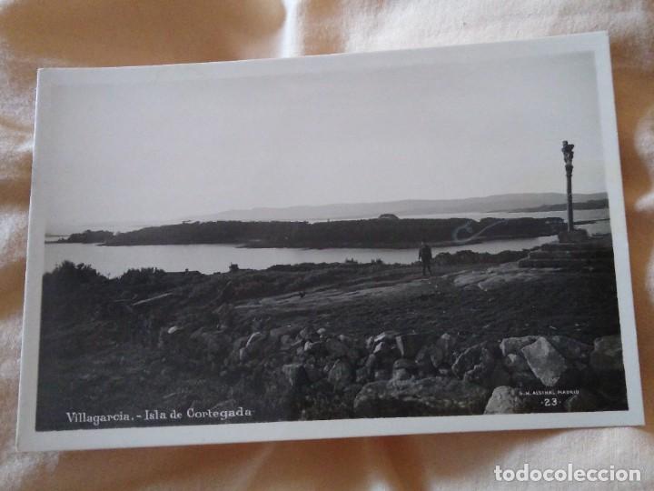 Postcards: Villagarc&iacute;a. Isla de Cortegada. Alsina 23 Sin circular.