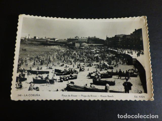 Postales: LA CORU&Ntilde;A PLAYA DE RIAZOR - Foto 1