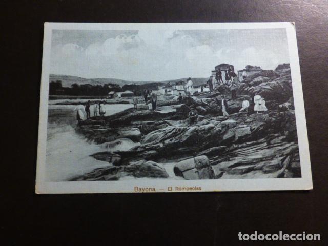 Postales: BAYONA PONTEVEDRA EL ROMPEOLAS - Foto 1