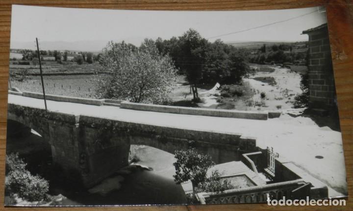 Cartoline: FOTO POSTAL DE BA&Ntilde;OS DE MOLGAS (ORENSE) EL PUENTE NUEVO