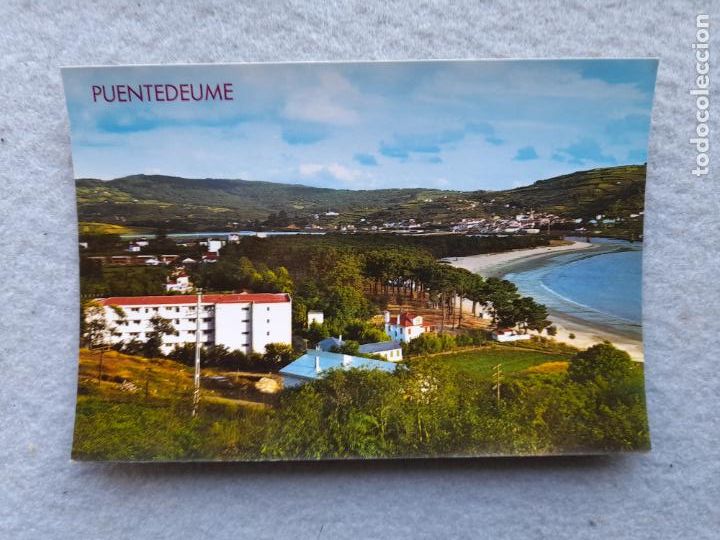Postales: Lote de 3 Postales de Puentedeume. La Coru&ntilde;a. - Foto 4