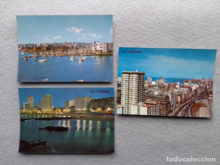 Postales: Lote de 3 Postales de La Coru&ntilde;a. - Foto 1