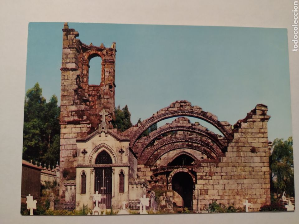 Postales: Cambados N&ordm; 213 - Ruinas de Sta MAr&iacute;a de Dozo s. XV - Ed. Alarde - S/C