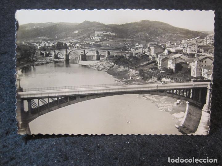 Postais: OURENSE-ORENSE-PUENTES SOBRE EL RIO MI&Ntilde;O-ED ARRIBAS-56-POSTAL ANTIGUA-(87.940)