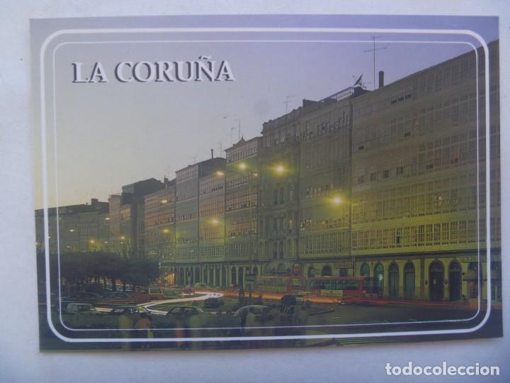 Postales: POSTAL DE LA CORU&Ntilde;A : AVENIDA DE LA MARINA - Foto 1