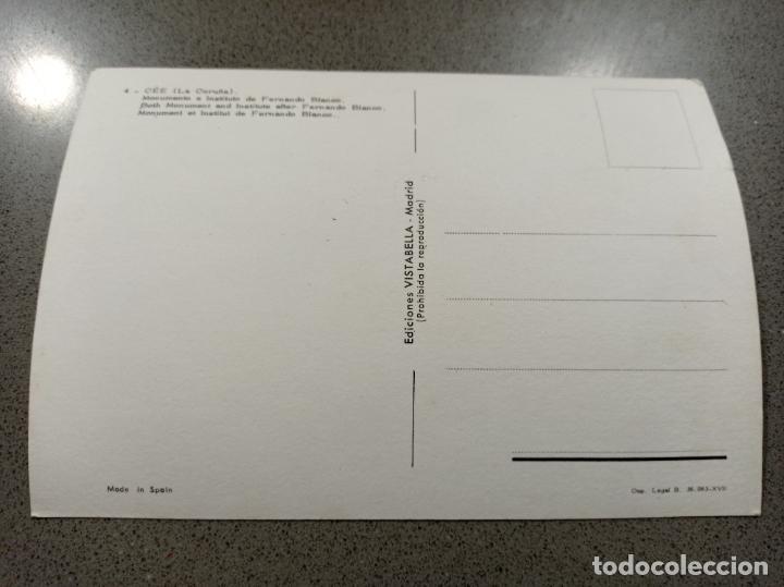 Postales: Postal Cee.Monumento e Instituto Fernando Blanco - Foto 2