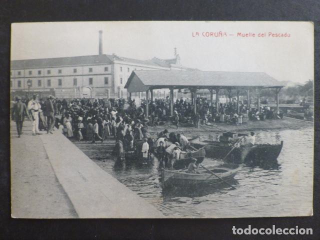 Postales: LA CORU&Ntilde;A MUELLE DEL PESCADO - Foto 1