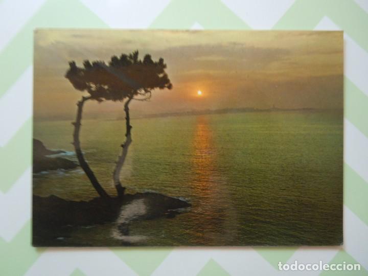 Postales: Postal de atardecer en Galicia