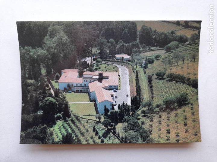 Postcards: Pazo de Mari&ntilde;&aacute;n. Bergondo. Vista A&eacute;rea del Pazo. A&ntilde;o 1988.