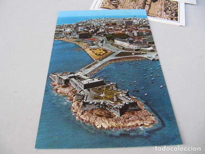 Postales: CASTELO DE SAN ANTON VISTA AEREA