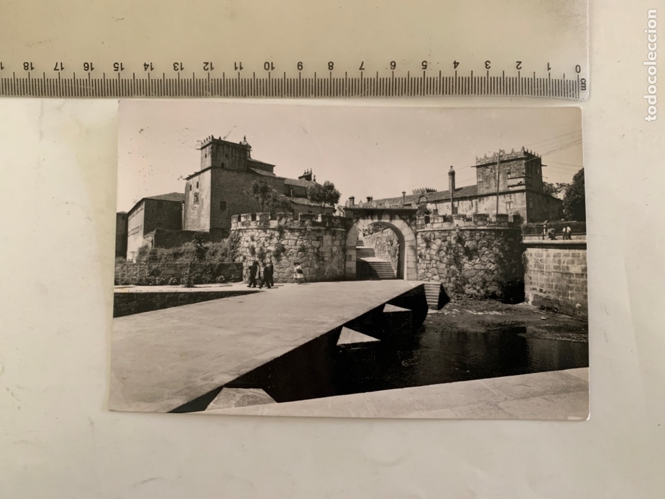 Postales: POSTAL. VILLAGARCIA. CONVENTO DE VISTA ALEGRE. EDICIONES PARIS. FECHA, 12 AGOSTO 1964.