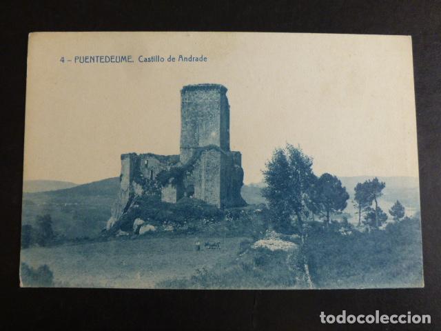 Postales: PUENTEDEUME LA CORU&Ntilde;A CASTILLO DE ANDRADE - Foto 1